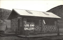 Log End Gallery McCammon, ID Postcard Postcard