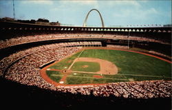 Busch Memorial Stadium Postcard