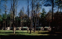 Cabins at Point Breeze on Lake Wentworth Postcard