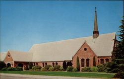 Church of the Brethren Fresno, CA Postcard Postcard