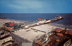 Steel Pier Postcard