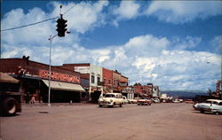 Roosevelt, Utah on U.S. 40 Postcard Postcard