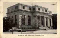 Gloucester County Building Woodbury, NJ Postcard Postcard