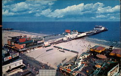 Steel Pier Postcard