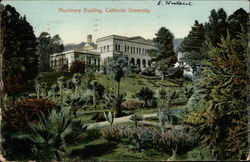 Machinery Building, California University Postcard