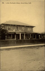 Luther Burbank's Home Santa Rosa, CA Postcard Postcard