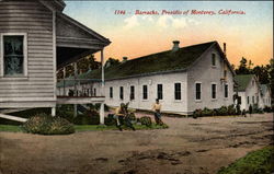 Barracks, Presidio Monterey, CA Postcard Postcard