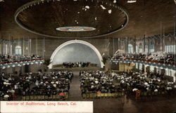 Interior of Auditorium Postcard