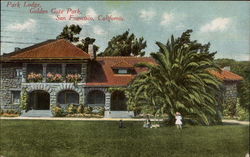 Park Lodge, Golden Gate Park Postcard