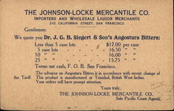 The Johnson-Locke Mercantile Co Postcard