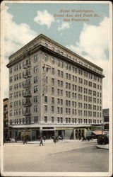 Hotel Washington, Grant Ave. and Bush St San Francisco, CA Postcard Postcard