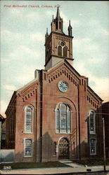 First Methodist Church Postcard