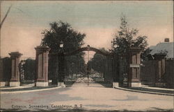 Entrance, Sonnenberg Canandaigua, NY Postcard Postcard