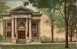 The Chautauqua School of Nursing Jamestown, NY Postcard Postcard