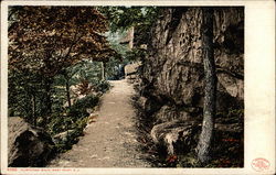 Flirtation Walk West Point, NY Postcard Postcard