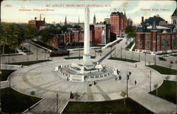 Mc Kinley Monument Postcard