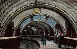 City Hall Subway Station New York, NY Postcard Postcard