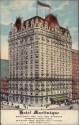 Hotel Martinique New York, NY Postcard Postcard