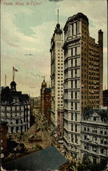 Park Row Postcard