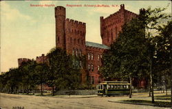 Seventy-fourth Regiment Armory Buffalo, NY Postcard Postcard