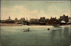 View from the Harbor Postcard