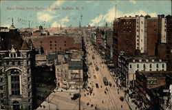 Main Street from Shelton Square Postcard