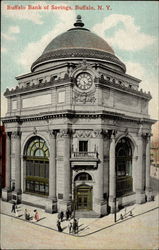 Buffalo Bank of Savings New York Postcard Postcard