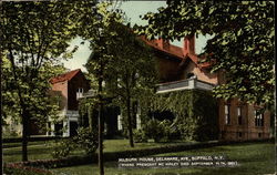 Milburn House, Delaware Ave Postcard