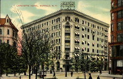 Lafayette Hotel Buffalo, NY Postcard Postcard