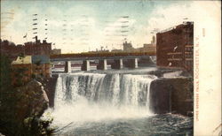 Upper Niagara Falls Postcard