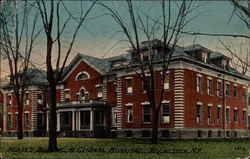 Nurse's Building and General Hospital Rochester, NY Postcard Postcard