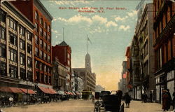 Main Street, east from St. Paul Street Postcard