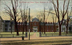 Old Hospital and Nurses' Home Postcard