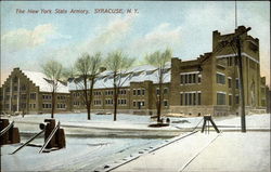 The New York State Armory Postcard