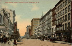 South Salina Street, looking north Postcard