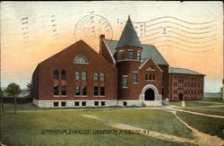 Gymnasium, Syracuse University Postcard