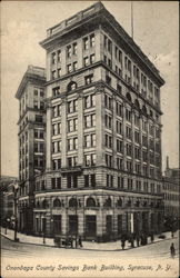 Onondaga County Savings Bank Building Postcard