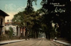 E. Fayette St Postcard