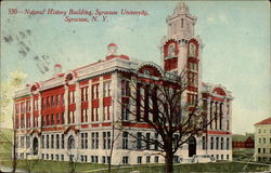 Natural History Building, Syracuse University New York Postcard Postcard