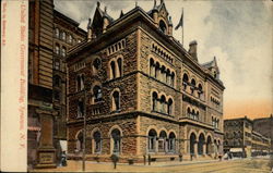 United States Government Building Syracuse, NY Postcard Postcard