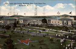 State Dairy and Grange Building, New York State Fair Syracuse, NY Postcard Postcard