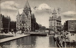 Packet Dock syracuse, NY Postcard Postcard