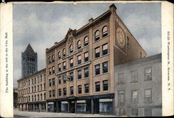 City Hall, Washington St Syracuse, NY Postcard Postcard