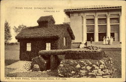 Moss House at Syracuse Fair New York Postcard Postcard