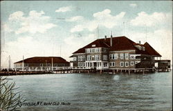 Yacht Club House Syracuse, NY Postcard Postcard