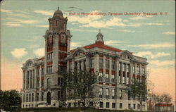 Hall of Natural History, Syracuse University New York Postcard Postcard