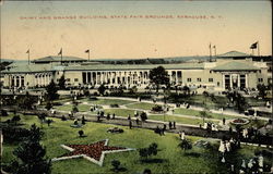 Dairy and Grange Building at State Fair Grounds Syracuse, NY Postcard Postcard