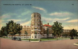 Homer-Phillips Hospital Postcard