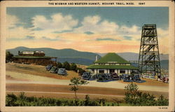 The Wigwam and Western Summit Postcard