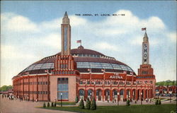 The Arena St. Louis, MO Postcard Postcard